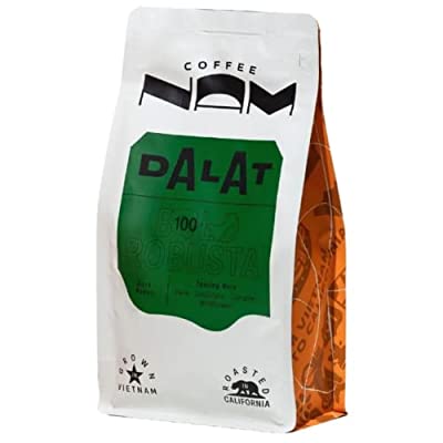 Vietnamese Koffie - DALAT - 100% Robusta Donker Gebrand, Premium Hele Bonenkoffie voor Cortado