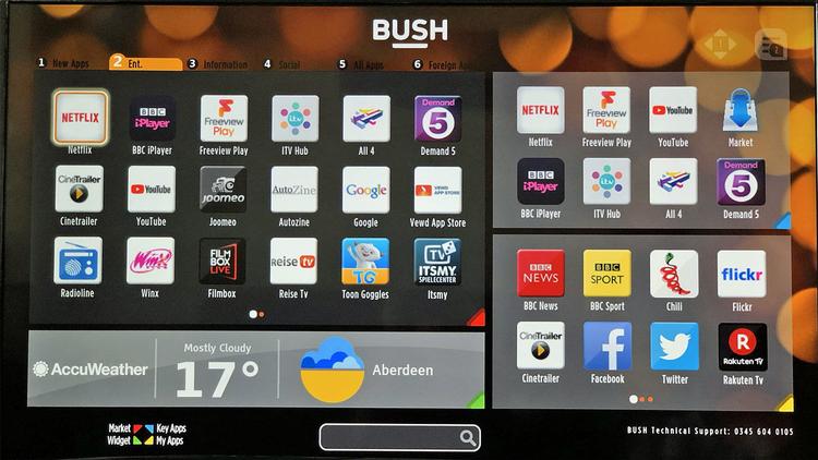 Bush Smart 4K TV met HDR review
