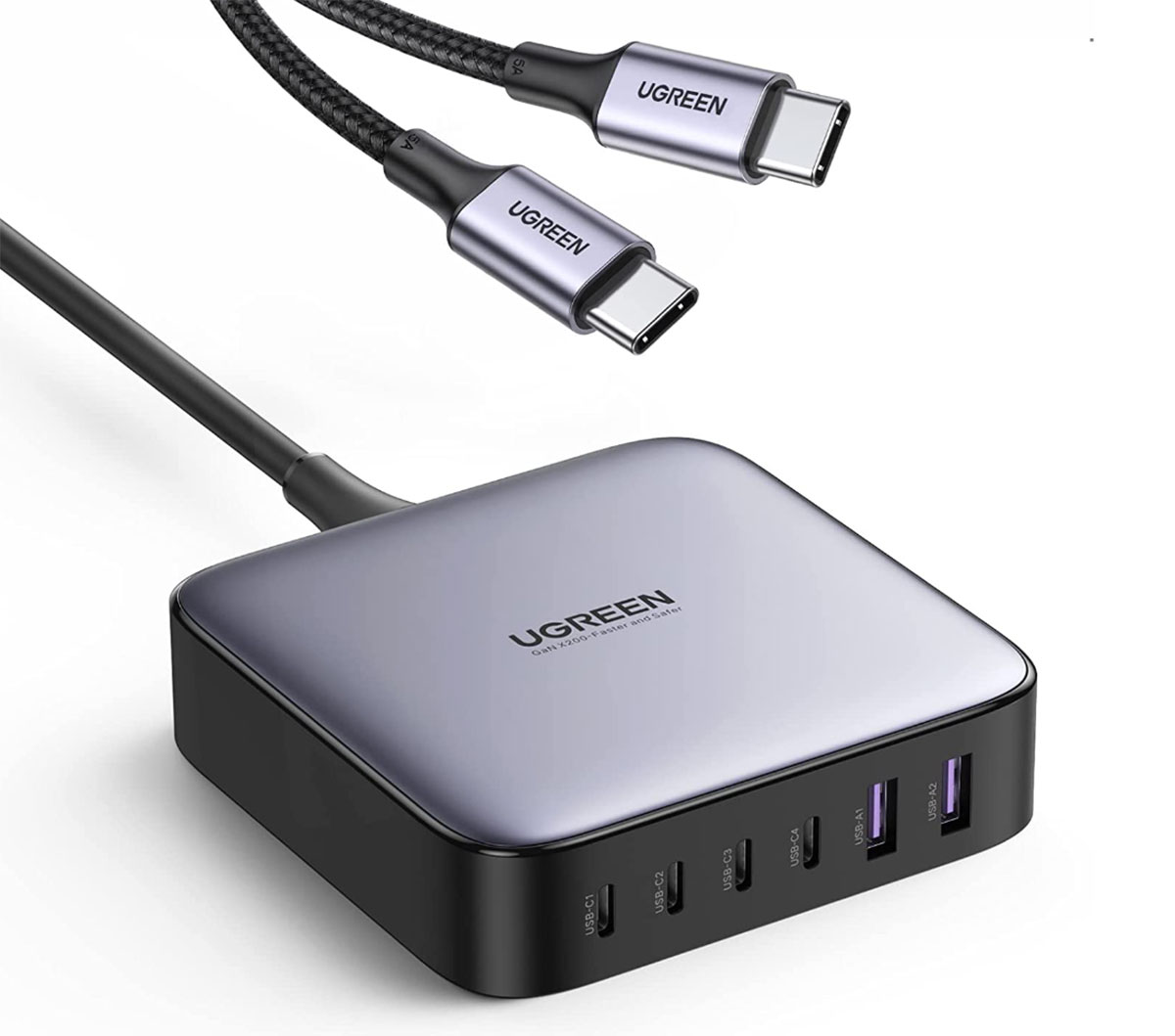 UGreen Nexode 200W USB-C Desktop Charger - Beste desktop USB-C power charger