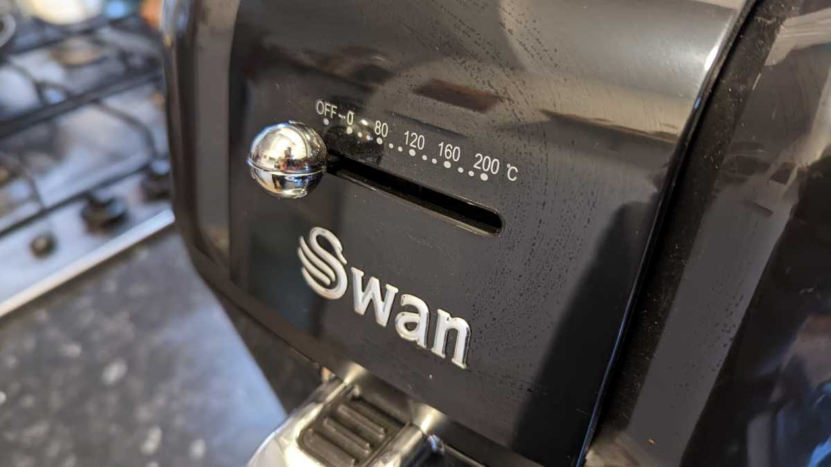 Swan retro-luchtfriteuse SD10510 temperatuurschuif