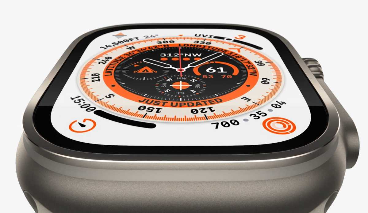 Apple Watch Ultra wijzerplaat