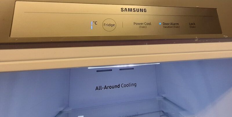 Samsung koelkast bedieningspaneel op maat