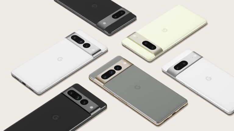 Google Pixel 7 en 7 Pro kleuren officiële afbeelding | Bron: Google