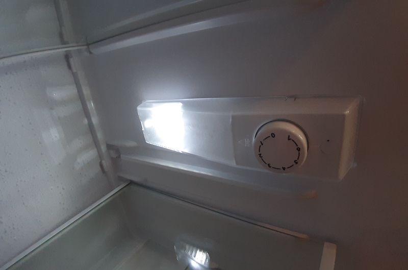 Hisense koelkast temperatuur wijzerplaat en lampje