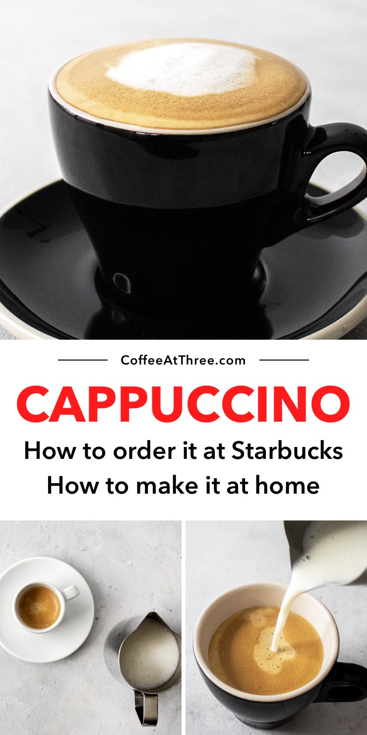 Cappuccino: overzicht, stappen om het te maken en hoe het te bestellen bij Starbucks