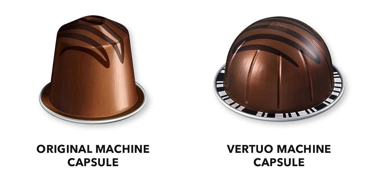 Nespresso capsules voor Originele machine en Vertuo machine.