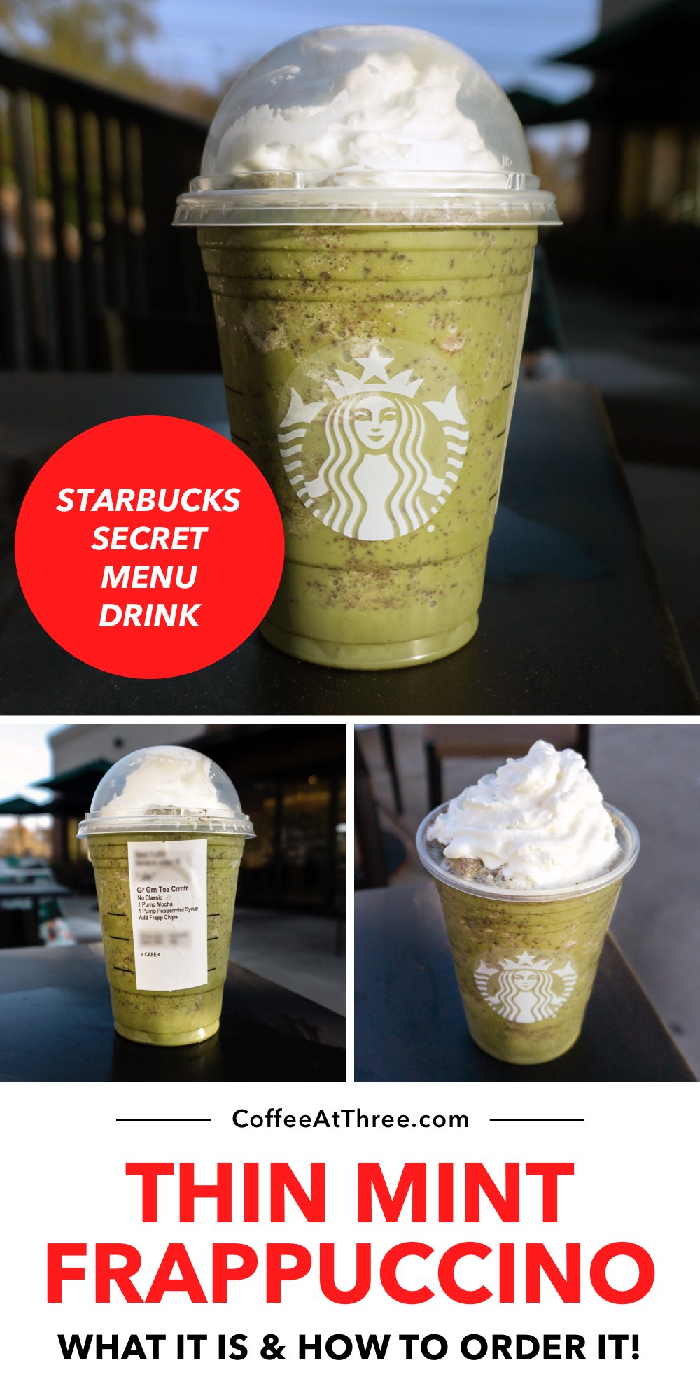 Thin Mint Frappuccino (Starbucks Secret Menu)