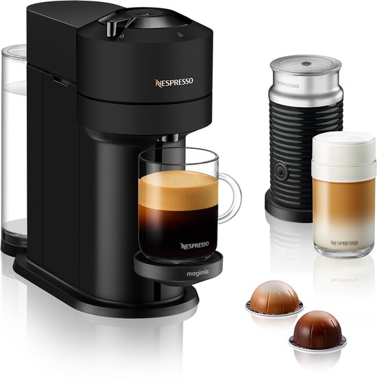Nespresso Vertuo Next Black Mat 1.1L - Krups koffiezetapparaat YY4606FD