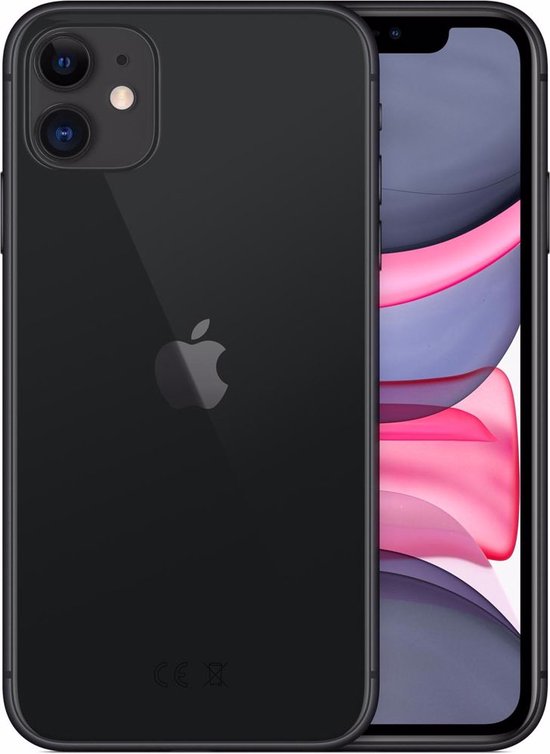 Apple iPhone 11 - 128GB - Zwart